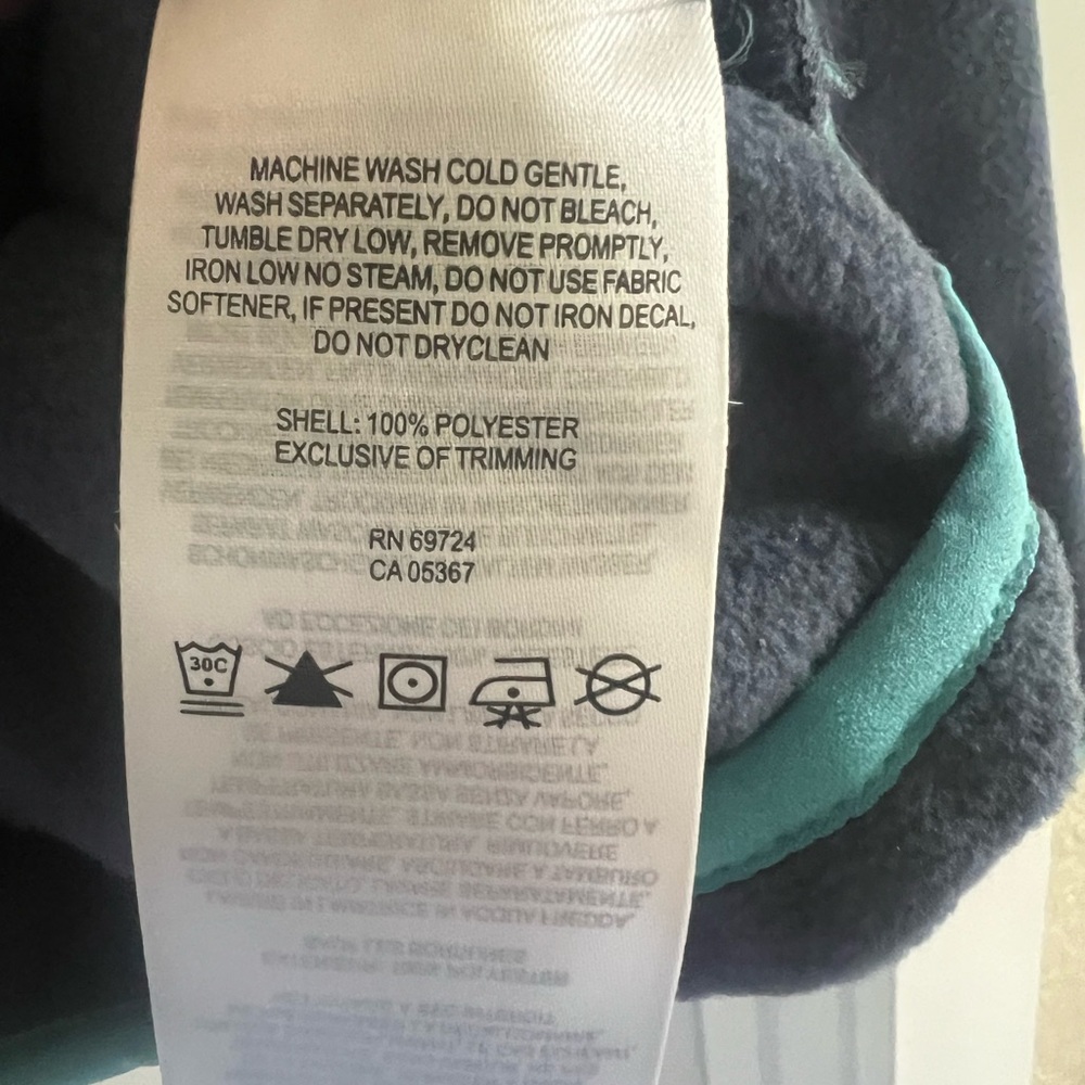 NWT Columbia Zip Up Fleece Size Small - Picture 5 of 5